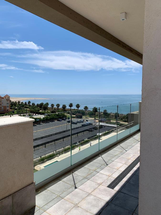 Penthouse With Wide Terrace Next To The Ocean Lägenhet Huelva Exteriör bild